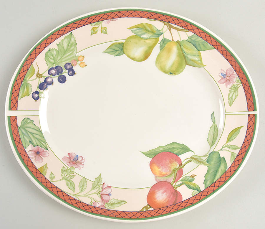 Autumn Grove 12" Oval Serving Platter by Johnson Brothers-1