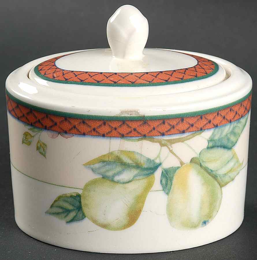 Autumn Grove Sugar Bowl & Lid by Johnson Brothers-1