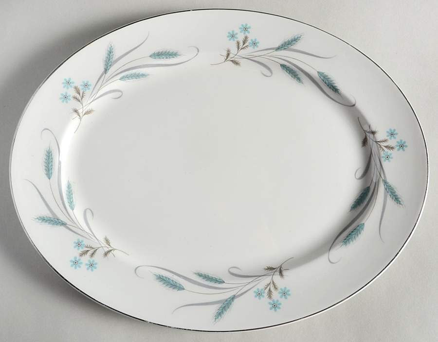 Autumn Song 12" Oval Serving Platter by Johnson Brothers-1