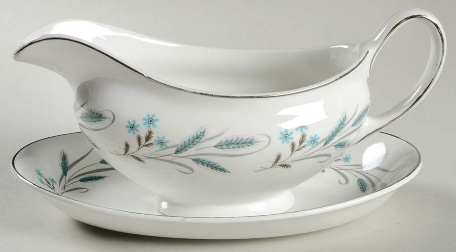 Autumn Song Gravy Boat & Underplate/Relish by Johnson Brothers-1