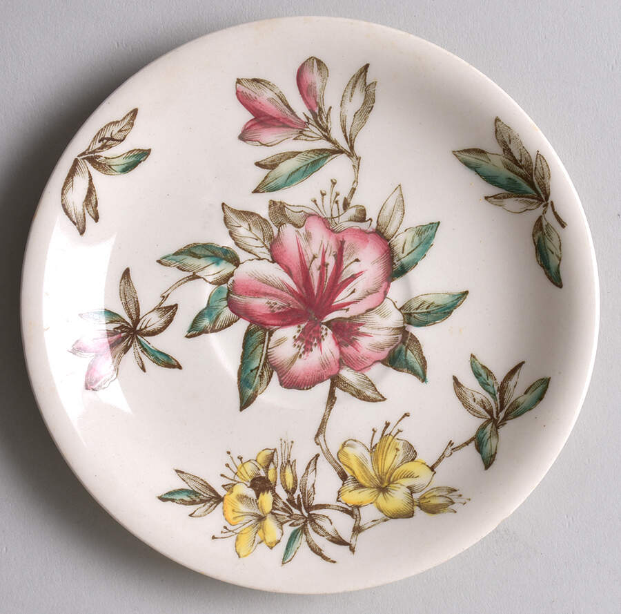 Azalea Saucer by Johnson Brothers-1