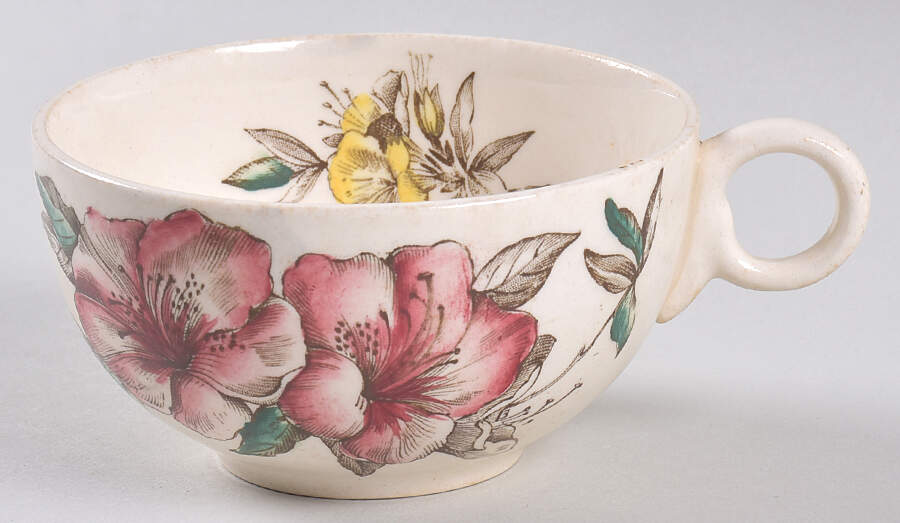 Azalea Flat Cup by Johnson Brothers-1