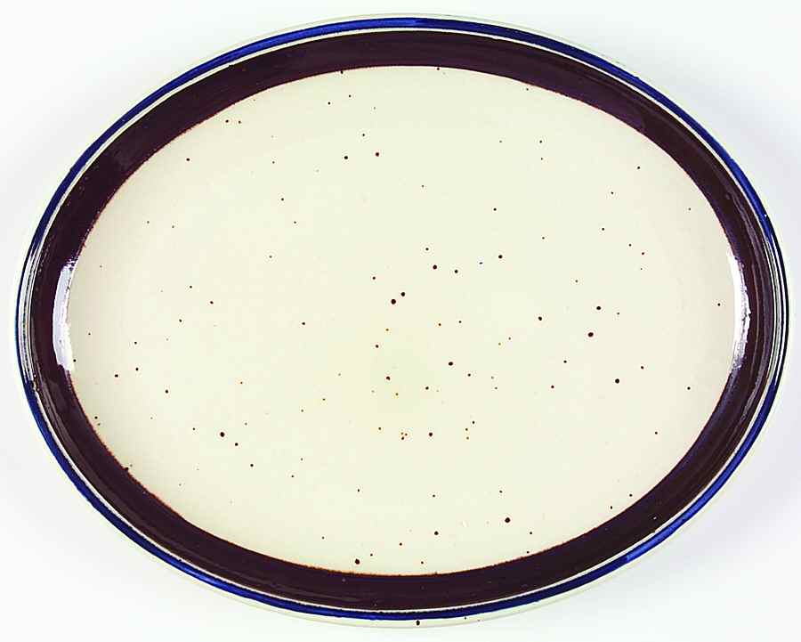 Bahia 12" Oval Serving Platter by Johnson Brothers-1