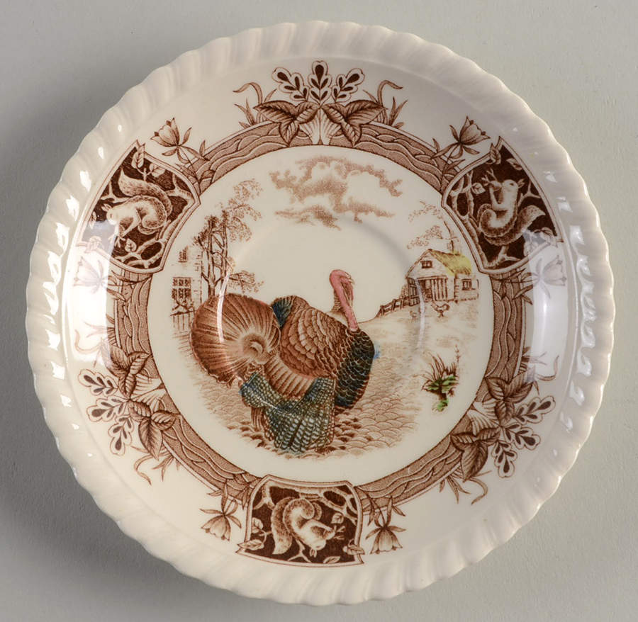 Barnyard King Saucer by Johnson Brothers-1