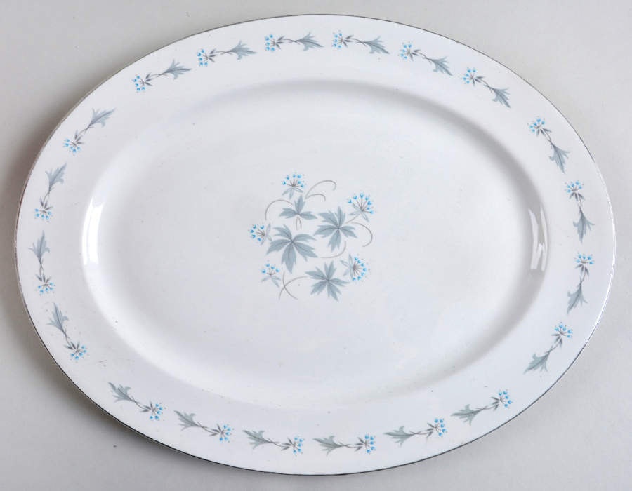 Ballad 14" Oval Serving Platter by Johnson Brothers-1