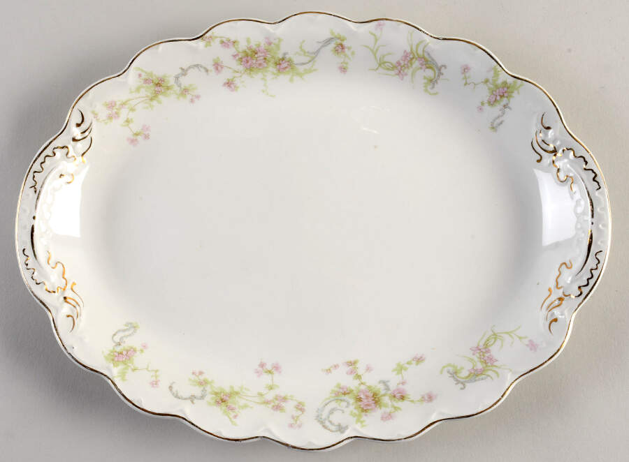 The Baroda 12" Oval Serving Platter by Johnson Brothers-1
