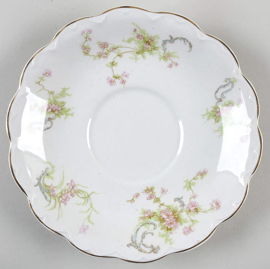 The Baroda Saucer for Flat Cup by Johnson Brothers-1