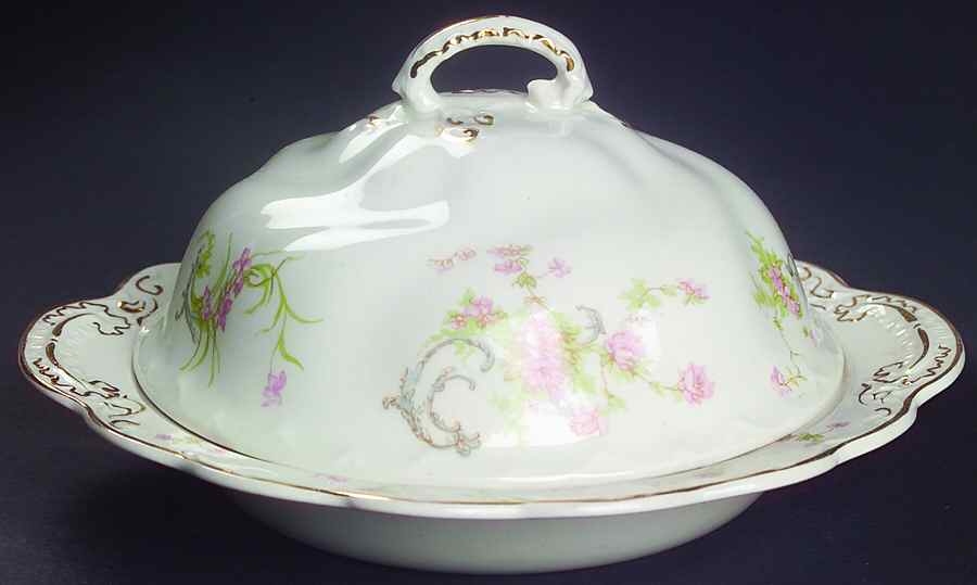 The Baroda Round Covered Butter by Johnson Brothers-1