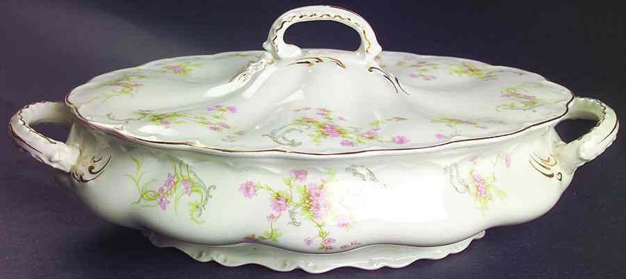 The Baroda Oval Covered Vegetable by Johnson Brothers-1