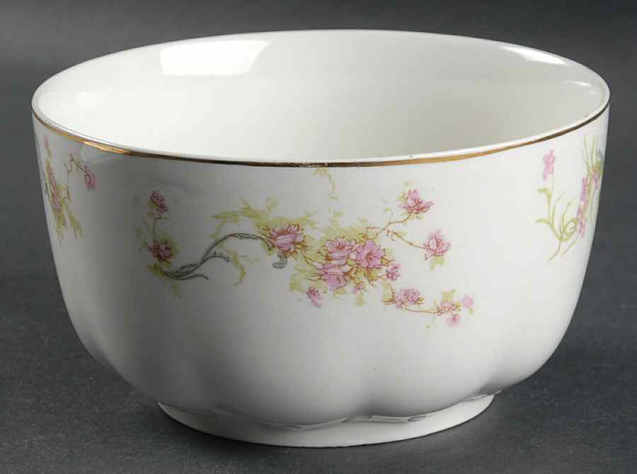 The Baroda Cranberry Bowl by Johnson Brothers-1