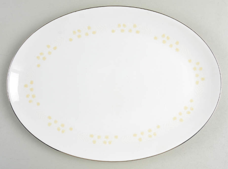 Beatrice 13" Oval Serving Platter by Johnson Brothers-1
