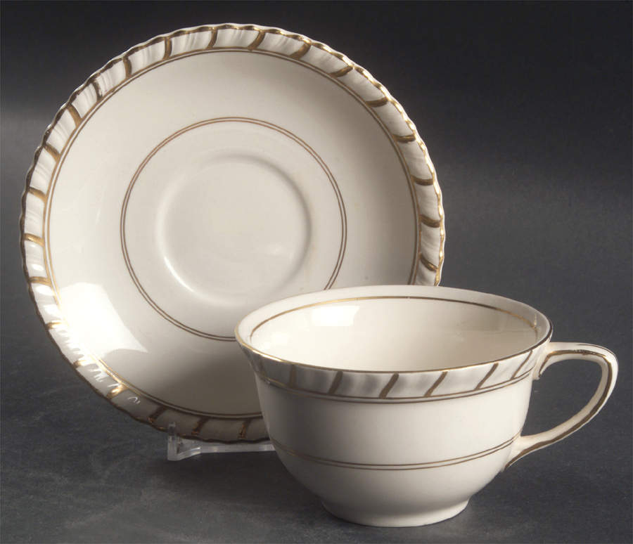 Belmont Flat Cup & Saucer Set by Johnson Brothers-1