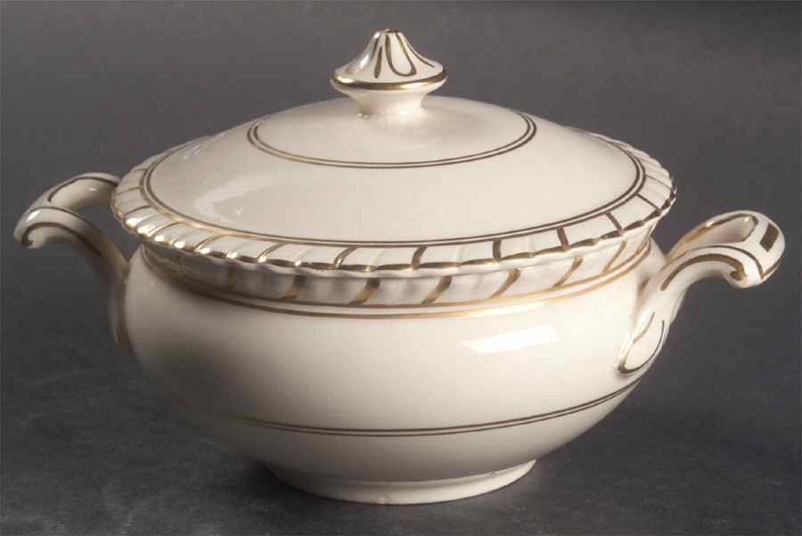 Belmont Sugar Bowl & Lid by Johnson Brothers-1