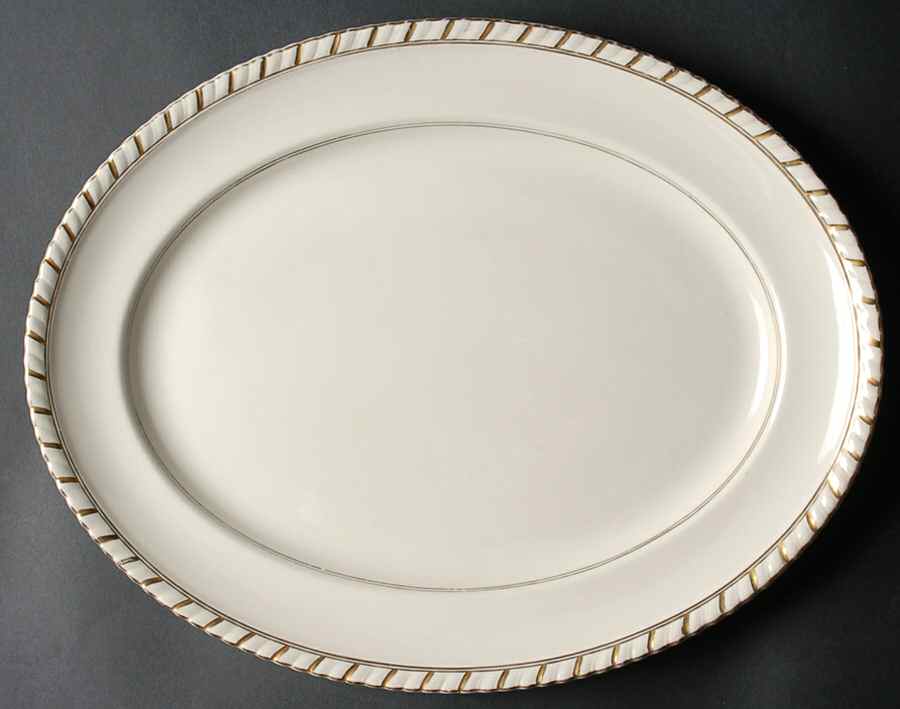 Belmont 11" Oval Serving Platter by Johnson Brothers-1