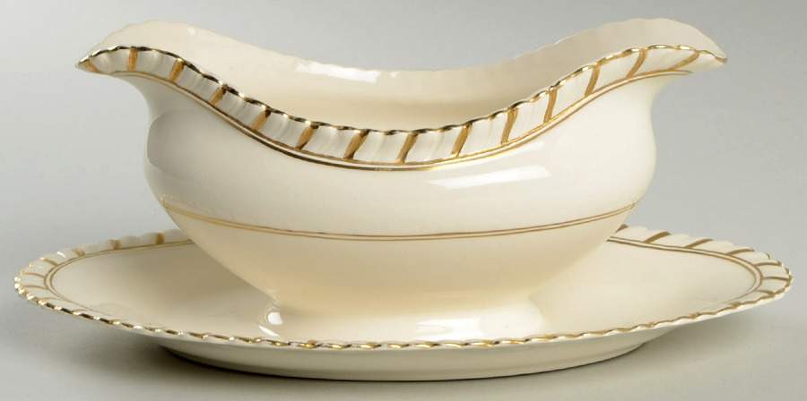 Belmont Gravy Boat with Attached Underplate by Johnson Brothers-1