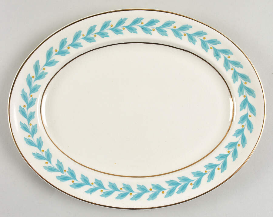 Bermuda 10" Oval Serving Platter by Johnson Brothers-1