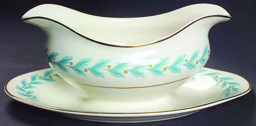 Bermuda Gravy Boat with Attached Underplate by Johnson Brothers-1