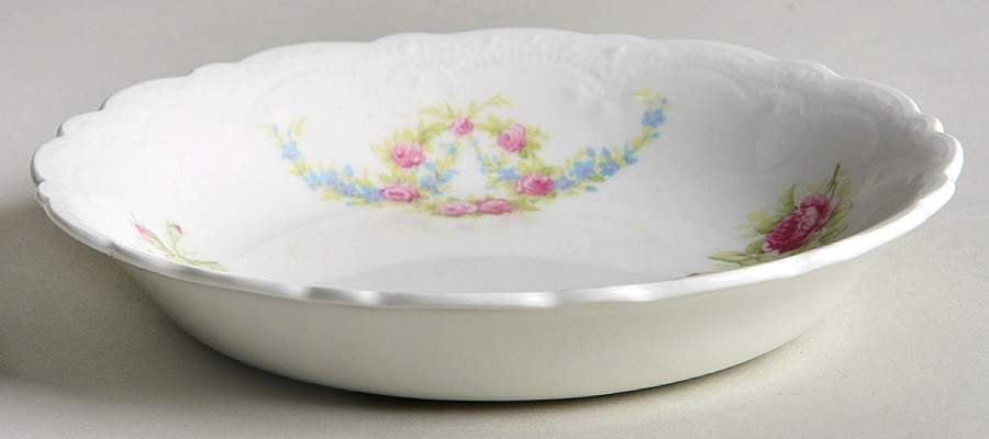 The Bergen Rose Fruit/Dessert (Sauce) Bowl by Johnson Brothers-1