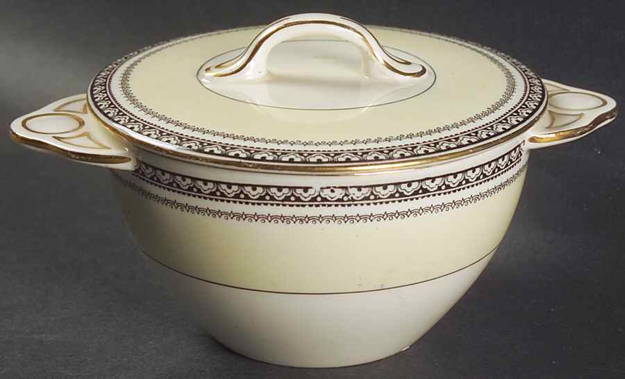 Blackwood Sugar Bowl & Lid by Johnson Brothers-1