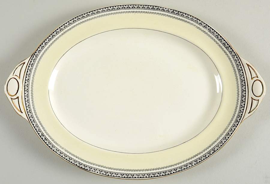 Blackwood 11" Oval Serving Platter by Johnson Brothers-1