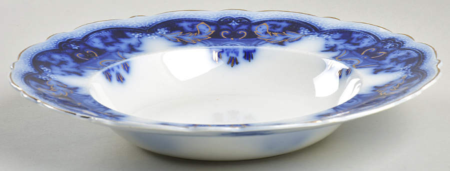 The Blue Danube Rim Soup Bowl by Johnson Brothers-1