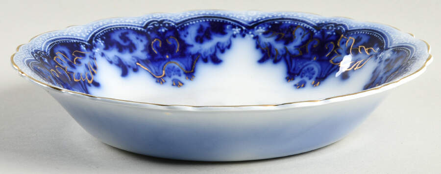 The Blue Danube Coupe Soup Bowl by Johnson Brothers-1
