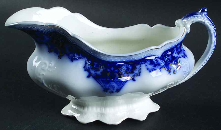 The Blue Danube Gravy Boat by Johnson Brothers-1