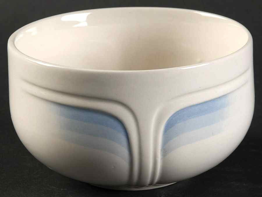 Blue Ice Sugar Bowl No Lid by Johnson Brothers-1