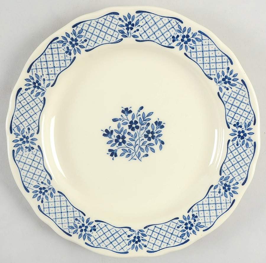 Blue Jardin Salad Plate by Johnson Brothers-1