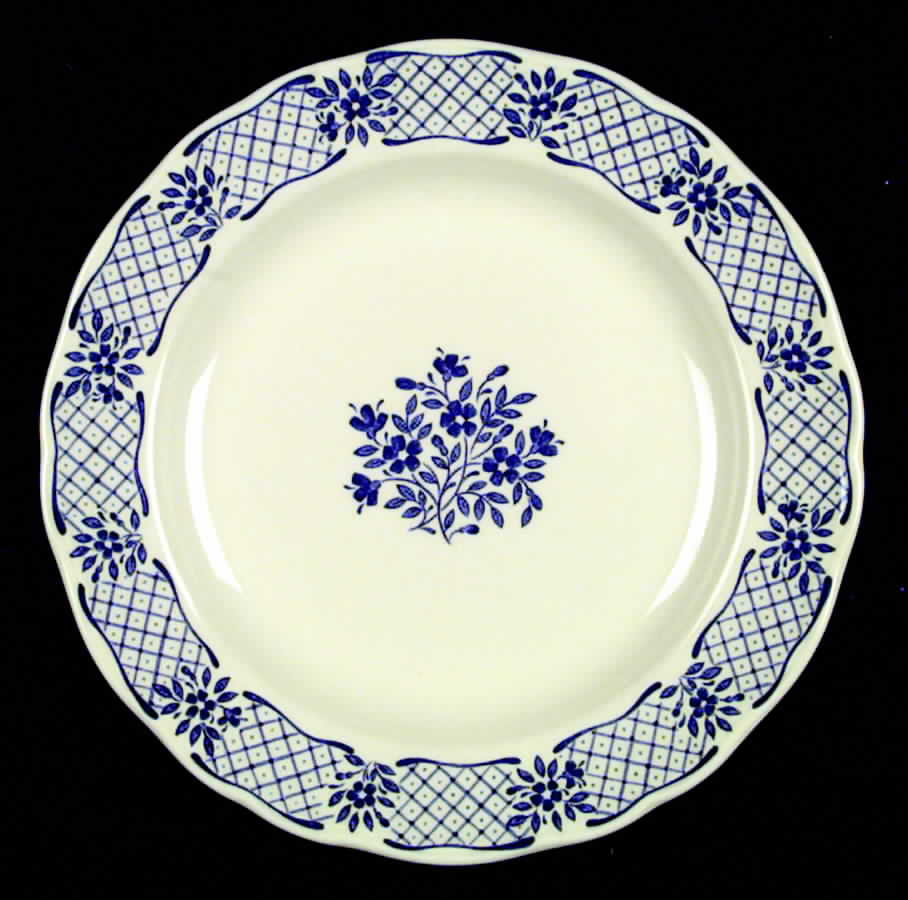 Blue Jardin Dinner Plate by Johnson Brothers-1