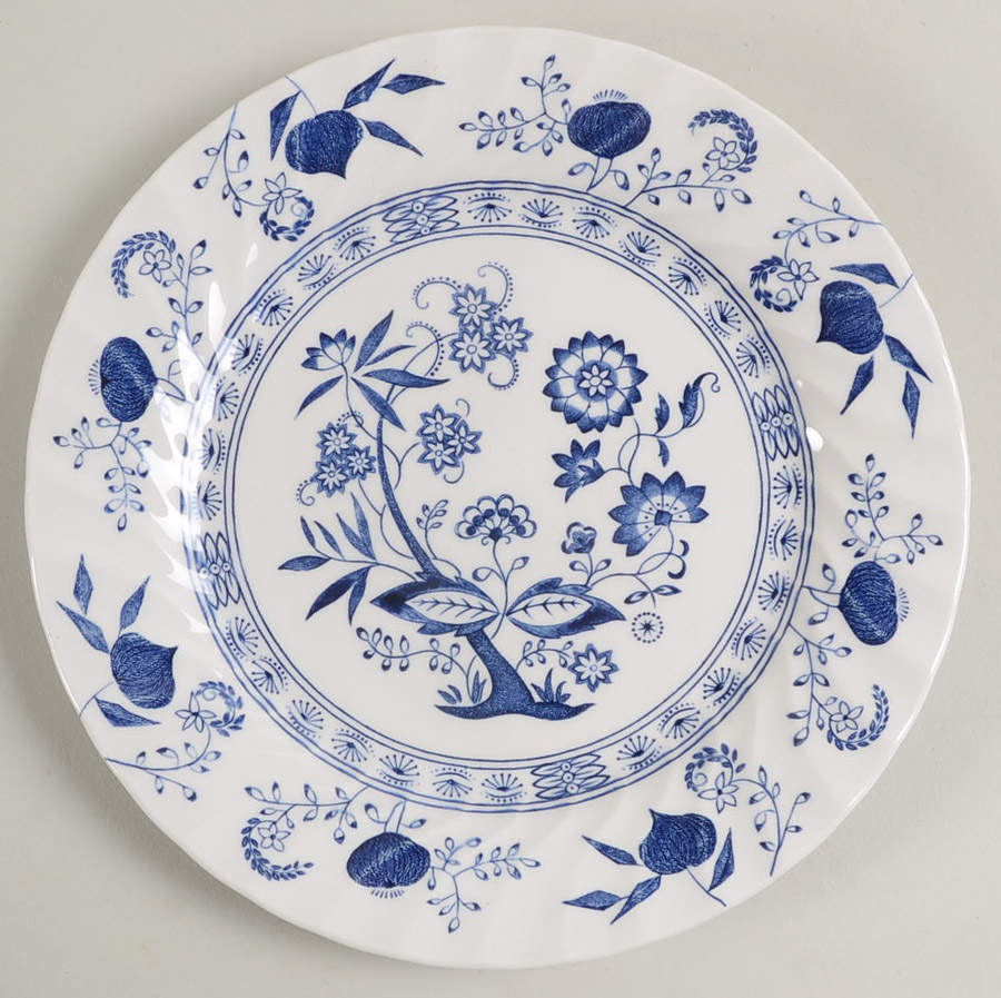 Blue Nordic Salad Plate by Johnson Brothers-1