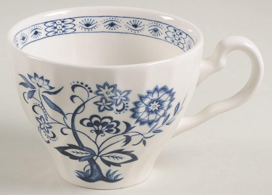 Blue Nordic Flat Cup by Johnson Brothers-1