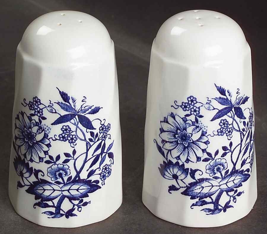 Blue Nordic Salt & Pepper Set by Johnson Brothers-1