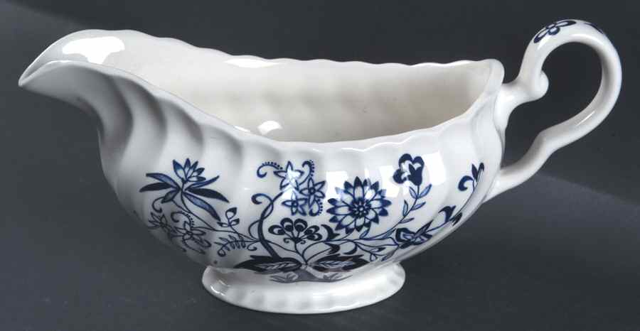Blue Nordic Gravy Boat by Johnson Brothers-1