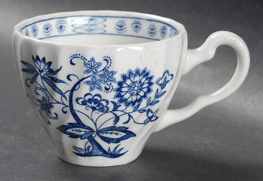Blue Nordic Flat Demitasse Cup by Johnson Brothers-1