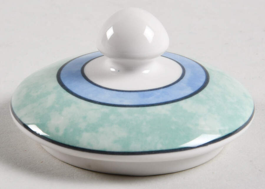 Blue Savanna Lid for Sugar Bowl by Johnson Brothers-1