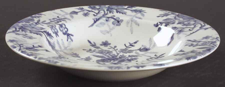 Blue Tapestry Rim Soup Bowl by Johnson Brothers-1