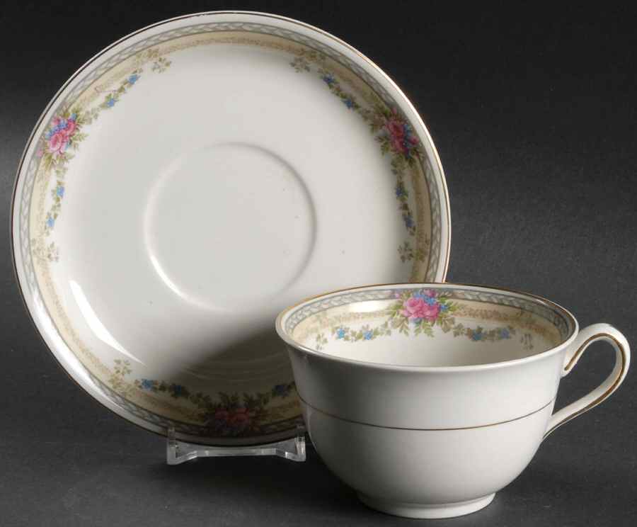 The Bombay Oversized Cup & Saucer Set by Johnson Brothers-1