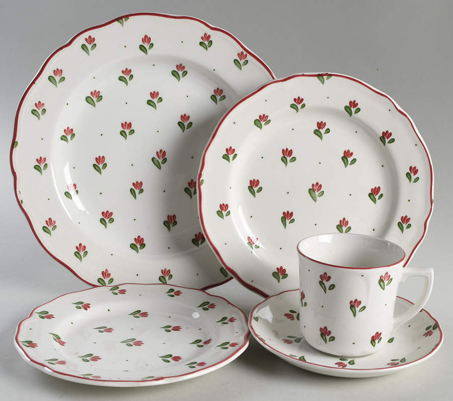 Bonjour 5 Piece Place Setting by Johnson Brothers-1