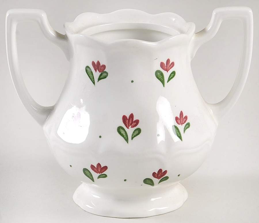 Bonjour Sugar Bowl No Lid by Johnson Brothers-1