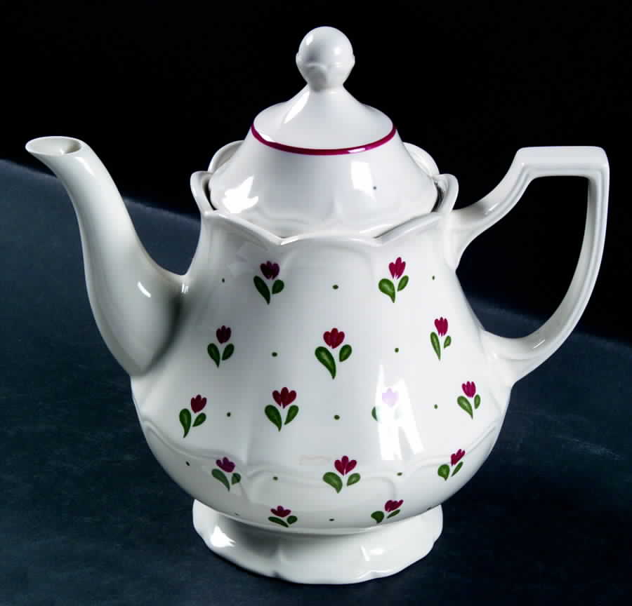 Bonjour Teapot & Lid by Johnson Brothers-1