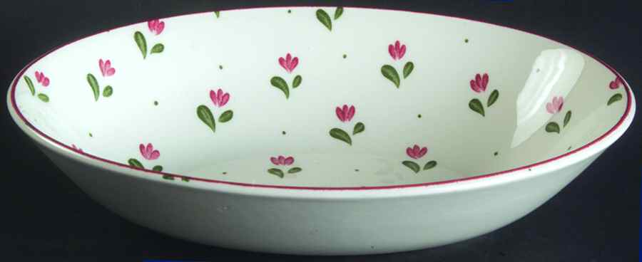 Bonjour 8" Oval Vegetable Bowl by Johnson Brothers-1