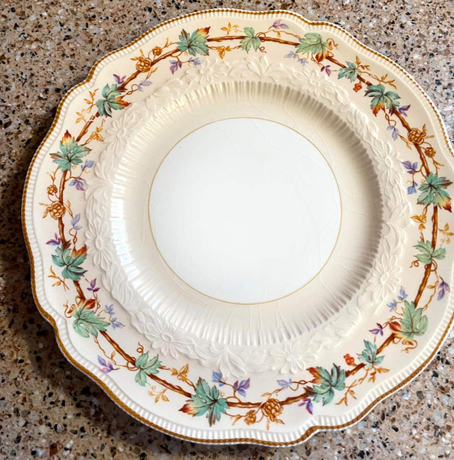 Bordeaux Brown Luncheon Plate by Johnson Brothers-1