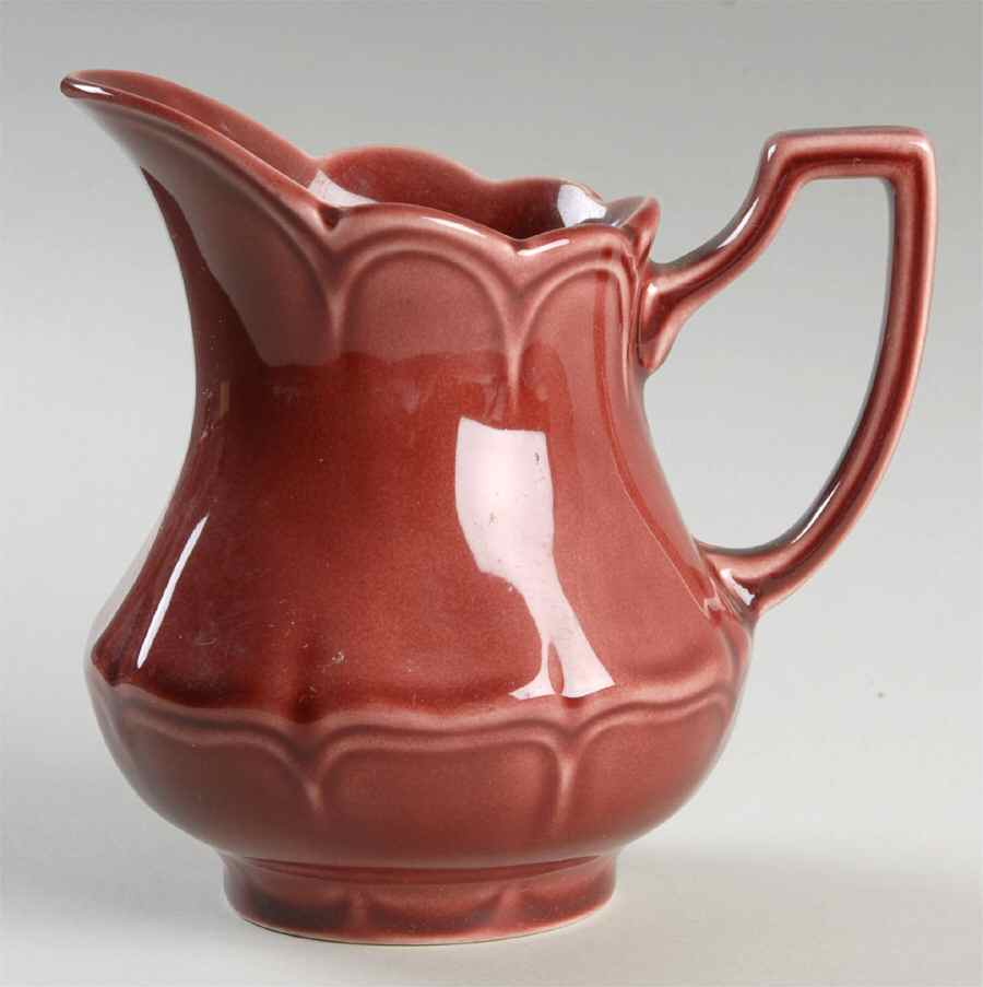 Bordeaux Burgundy Creamer by Johnson Brothers-1