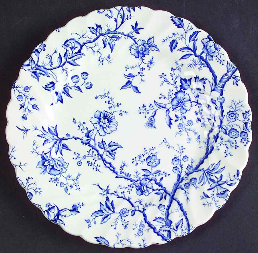 Bradbury Blue Bread & Butter Plate by Johnson Brothers-1