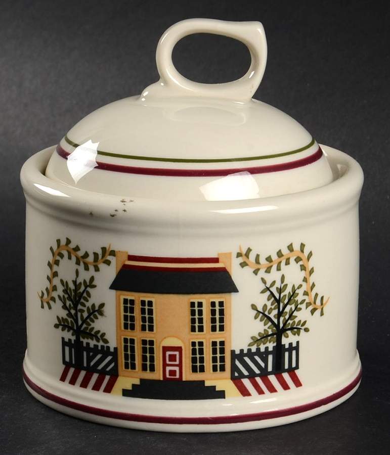 Brandywine Sugar Bowl & Lid by Johnson Brothers-1