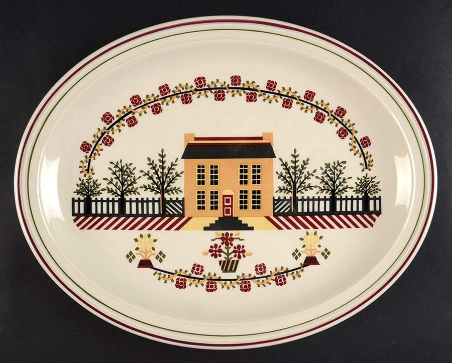 Brandywine 12" Oval Serving Platter by Johnson Brothers-1