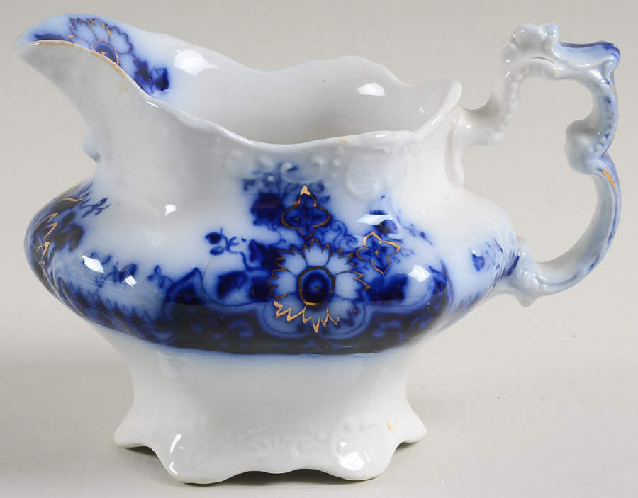 Brooklyn Flow Blue Creamer by Johnson Brothers-1
