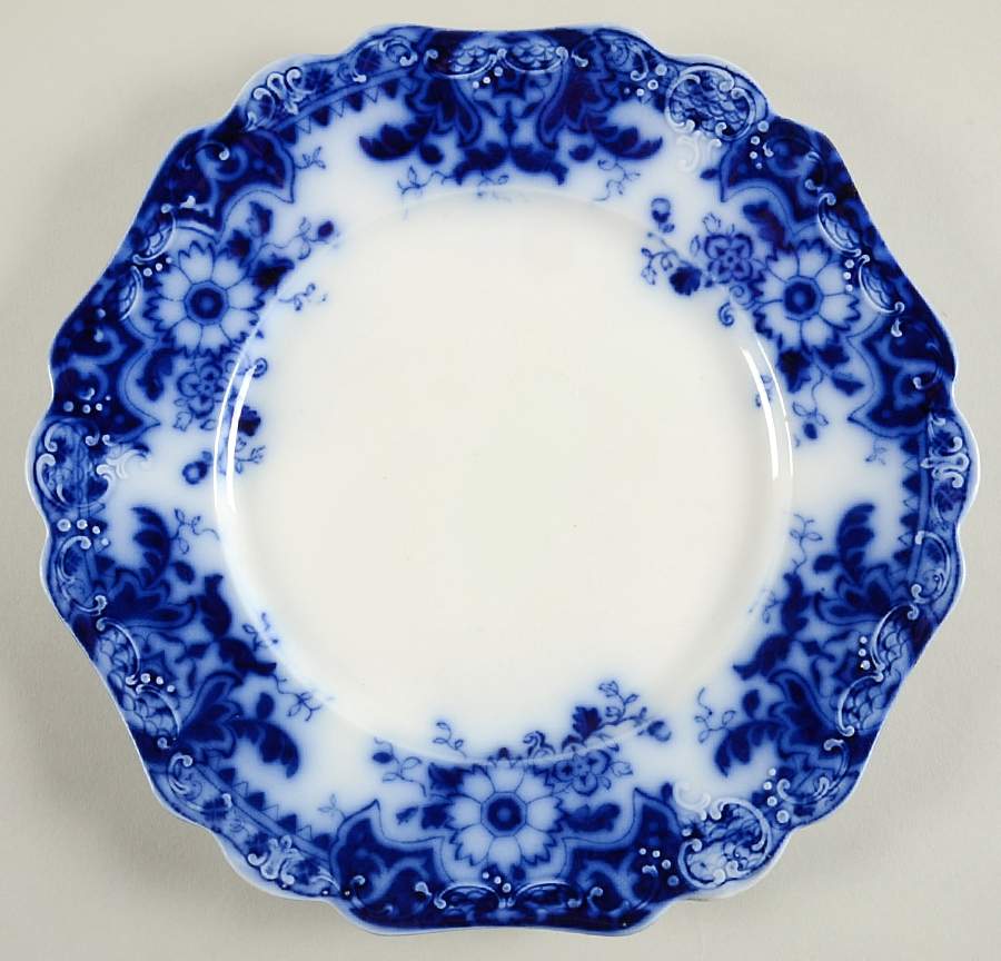 Brooklyn Flow Blue Dinner Plate by Johnson Brothers-1