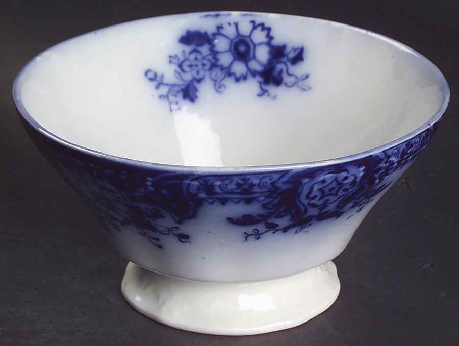 Brooklyn Flow Blue Cranberry Bowl by Johnson Brothers-1